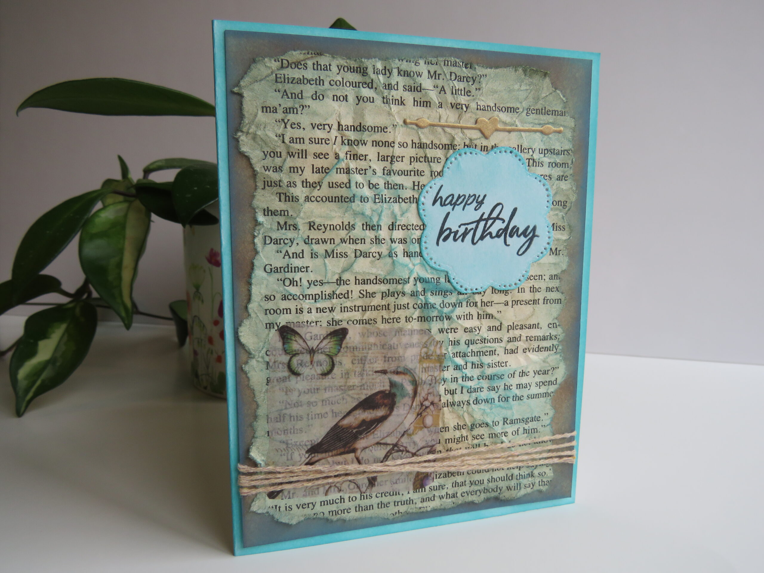 Book Page Birthday