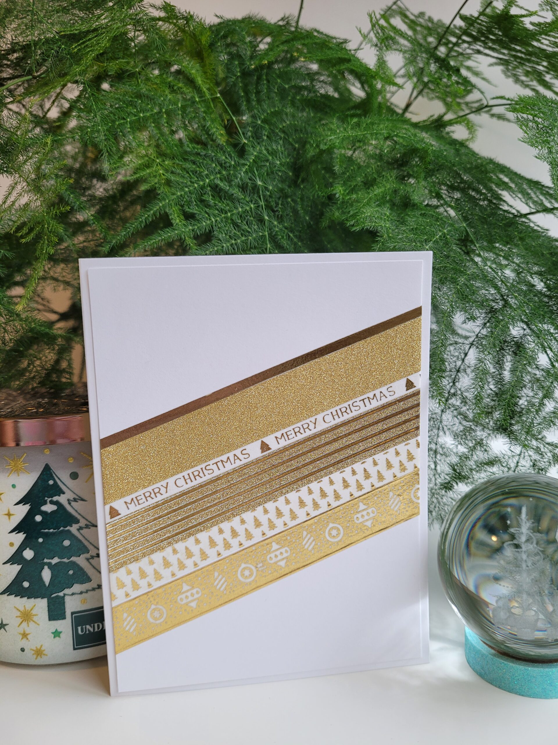 Gold Washi Christmas