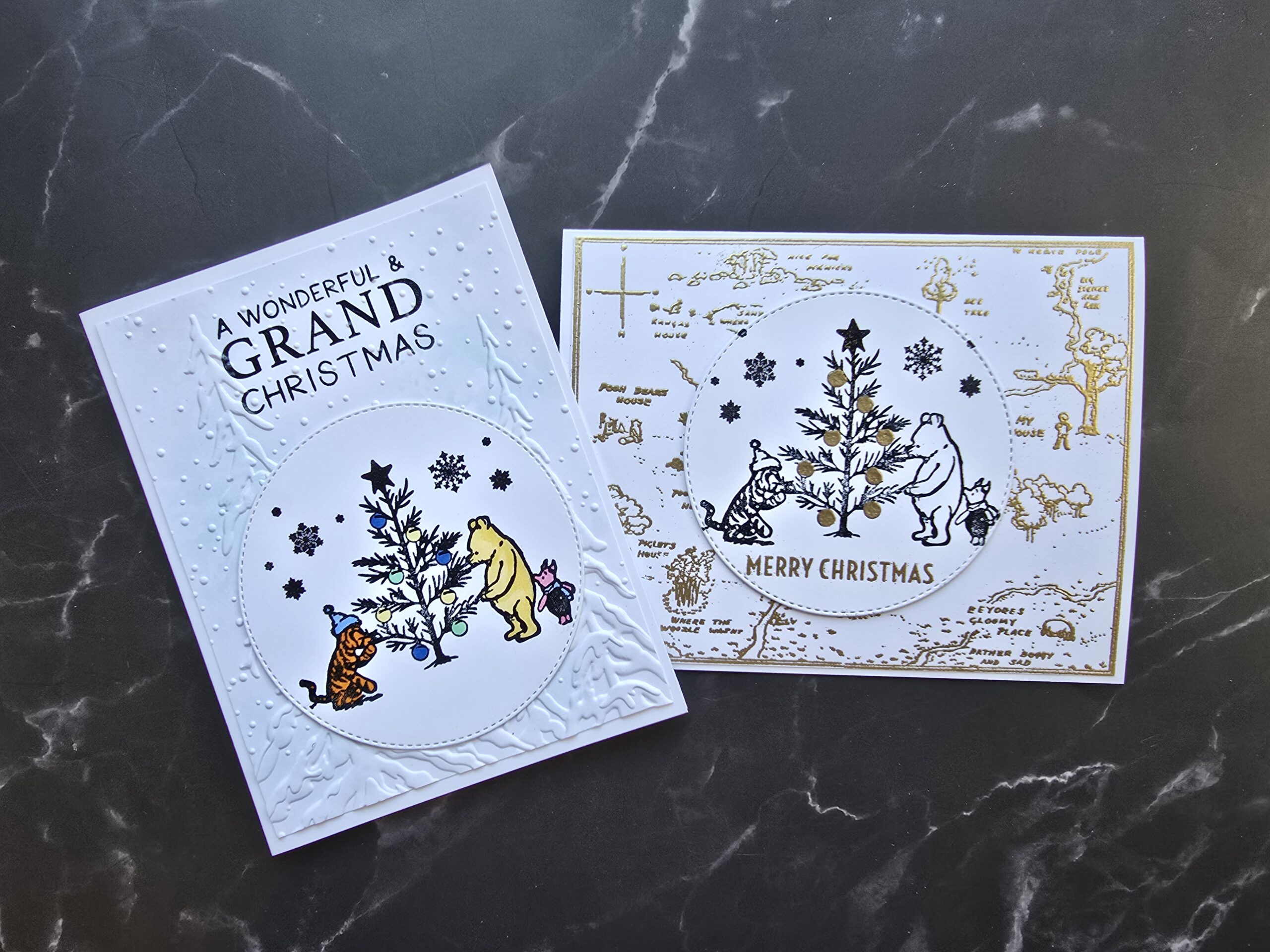 Winnie the Pooh Christmas Cards